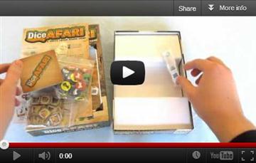 DiceAFARI unboxing video