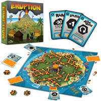 Eruption board game